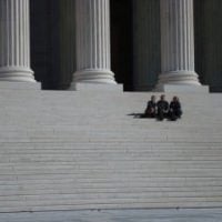 courthouse steps